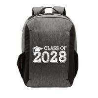 Class Of 2028 Grow With Me Handprints Space On Back Vector Backpack