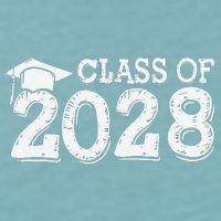 Class Of 2028 Grow With Me Handprints Space On Back Sueded Cloud Jersey T-Shirt