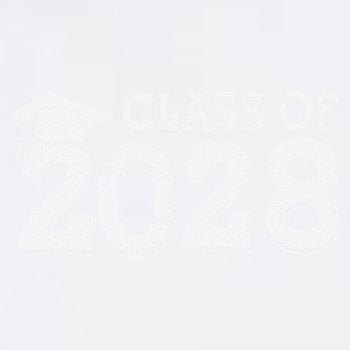Class Of 2028 Grow With Me Handprints Space On Back Garment-Dyed Sweatshirt