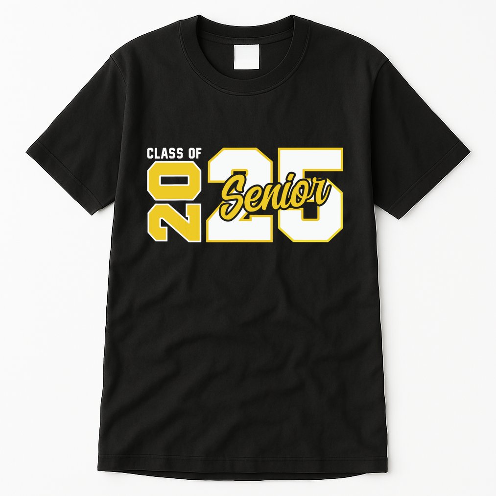 Class Of 2025 Senior 2025 Graduation 2025 Back To School Tall T-Shirt
