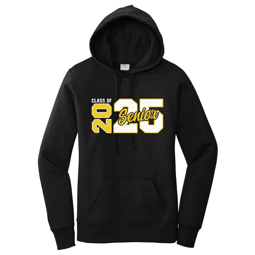 Class Of 2025 Senior 2025 Graduation 2025 Back To School Women's Pullover Hoodie