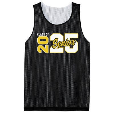 Class Of 2025 Senior 2025 Graduation 2025 Back To School Mesh Reversible Basketball Jersey Tank