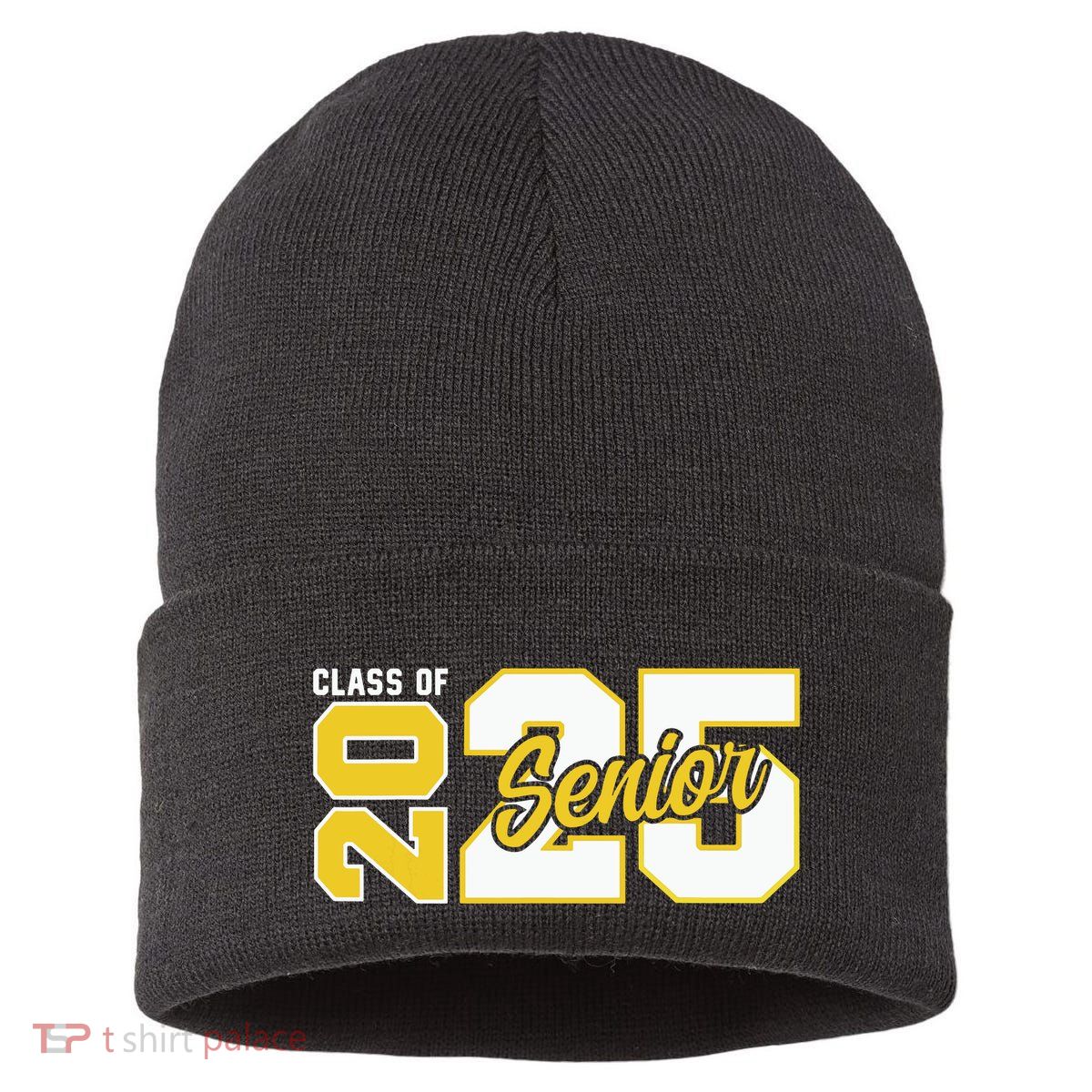 Class Of 2025 Senior 2025 Graduation 2025 Back To School Sustainable Knit Beanie