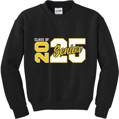 Class Of 2025 Senior 2025 Graduation 2025 Back To School Kids Sweatshirt