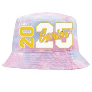 Class Of 2025 Senior 2025 Graduation 2025 Back To School Tie-Dyed Bucket Hat