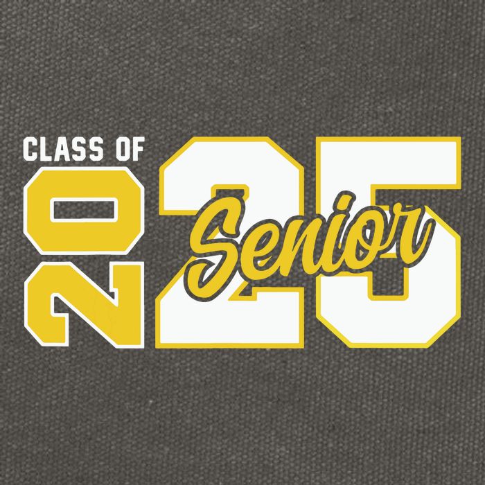 Class Of 2025 Senior 2025 Graduation 2025 Back To School Cotton Canvas Backpack