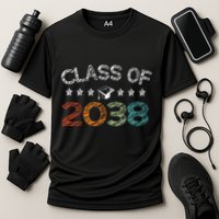 Class Of 2038 Grow With Me First Day School Performance Shirt