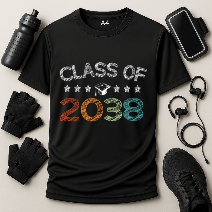 Class Of 2038 Grow With Me First Day School Performance Shirt