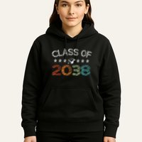 Class Of 2038 Grow With Me First Day School Hoodie