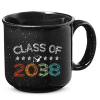 Class Of 2038 Grow With Me First Day School 15oz Campfire Ceramic Mug