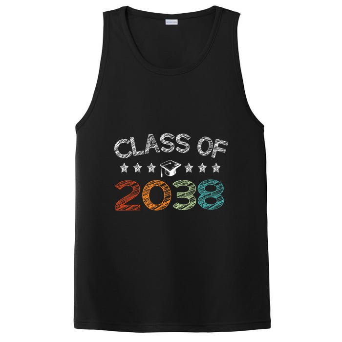 Class Of 2038 Grow With Me First Day School PosiCharge Competitor Tank