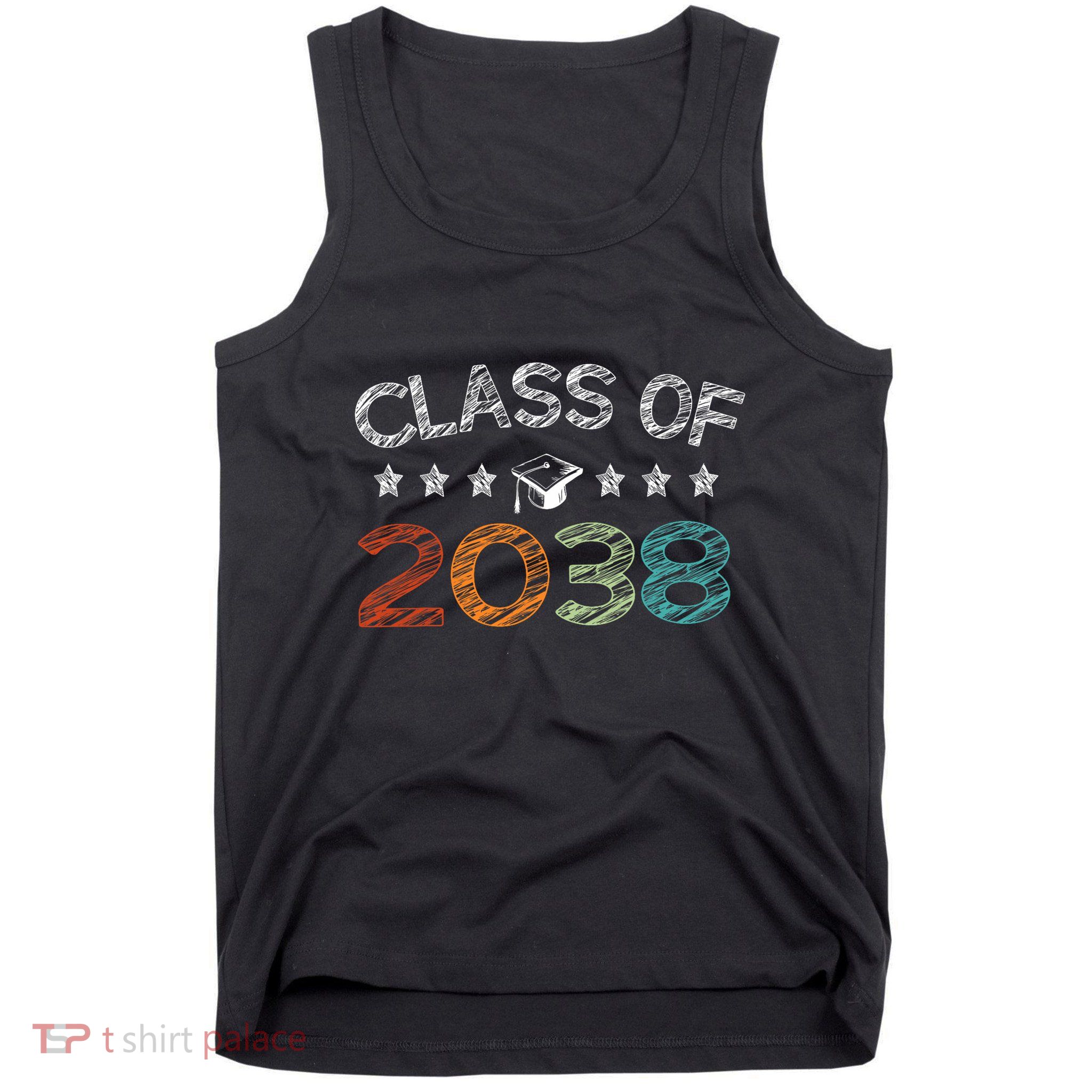 Class Of 2038 Grow With Me First Day School Tank Top