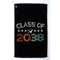 Class Of 2038 Grow With Me First Day School Golf Towel