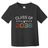 Class Of 2038 Grow With Me First Day School Toddler T-Shirt
