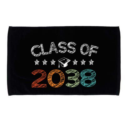 Class Of 2038 Grow With Me First Day School Microfiber Hand Towel