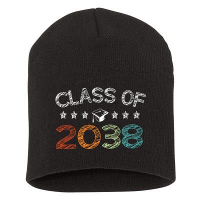 Class Of 2038 Grow With Me First Day School Short Acrylic Beanie
