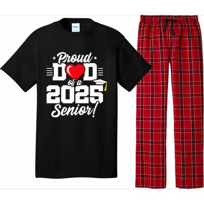 Class Of 2025 Senior Year Proud Dad Senior 2025 Gift Pajama Set