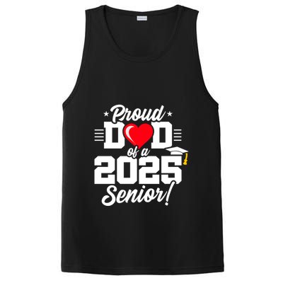 Class Of 2025 Senior Year Proud Dad Senior 2025 Gift PosiCharge Competitor Tank