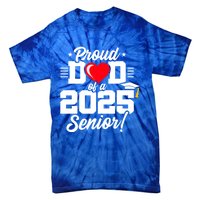 Class Of 2025 Senior Year Proud Dad Senior 2025 Gift Tie-Dye T-Shirt