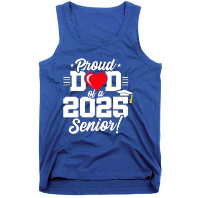 Class Of 2025 Senior Year Proud Dad Senior 2025 Gift Tank Top