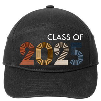 Class Of 2025 College University High School Future Graduate 7-Panel Snapback Hat