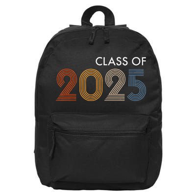 Class Of 2025 College University High School Future Graduate 16 in Basic Backpack