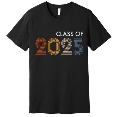 Class Of 2025 College University High School Future Graduate Premium T-Shirt