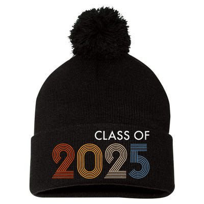 Class Of 2025 College University High School Future Graduate Pom Pom 12in Knit Beanie