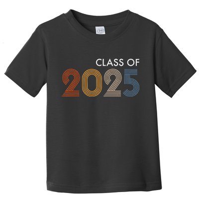 Class Of 2025 College University High School Future Graduate Toddler T-Shirt