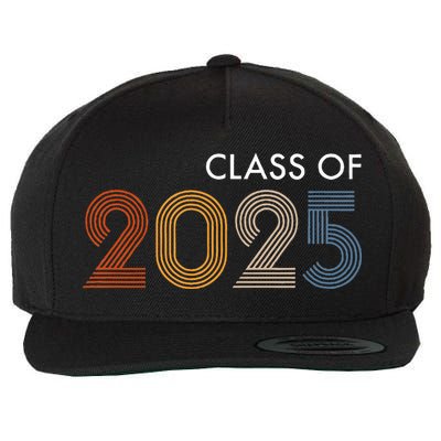 Class Of 2025 College University High School Future Graduate Wool Snapback Cap