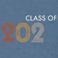 Class Of 2025 College University High School Future Graduate Garment-Dyed Sweatshirt