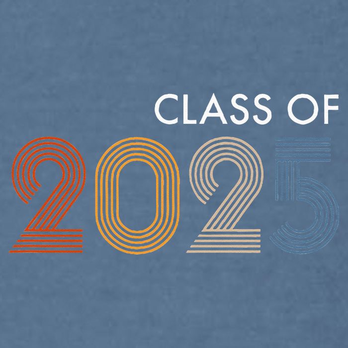 Class Of 2025 College University High School Future Graduate Garment-Dyed Sweatshirt