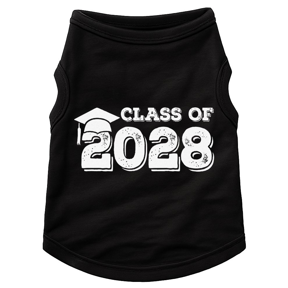 Class Of 2028 Senior Graduation 2028 Doggie Tank