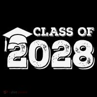 Class Of 2028 Senior Graduation 2028 Flexfit Unipanel Trucker Cap