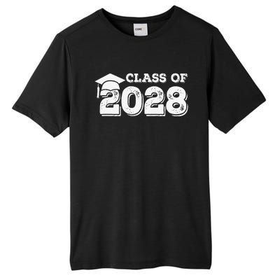 Class Of 2028 Senior Graduation 2028 Tall Fusion ChromaSoft Performance T-Shirt