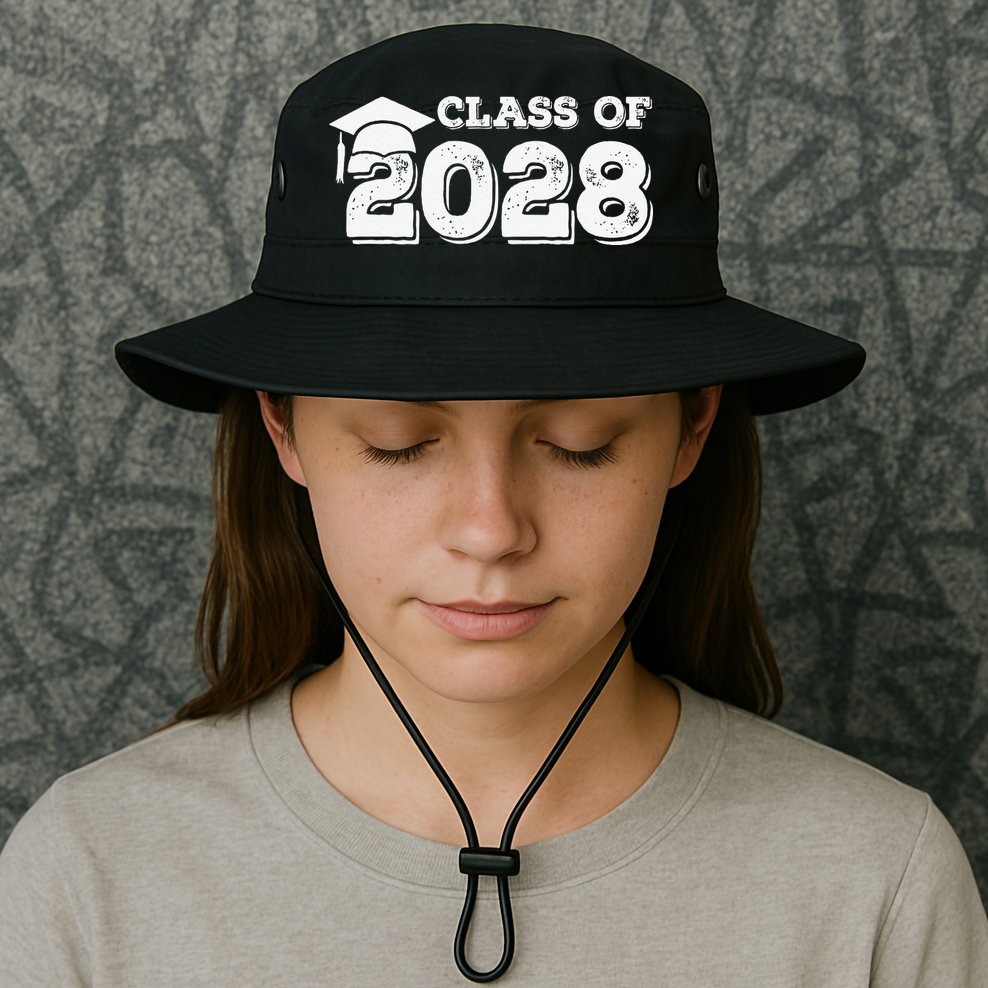 Class Of 2028 Senior Graduation 2028 Bucket Hat