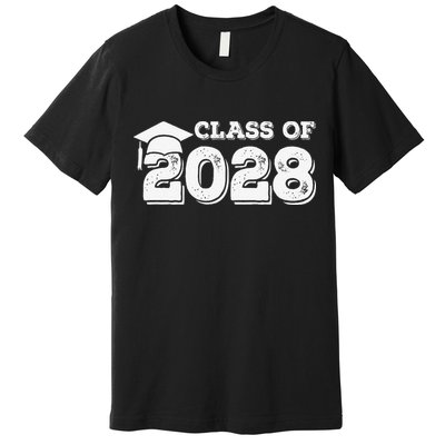 Class Of 2028 Senior Graduation 2028 Premium T-Shirt