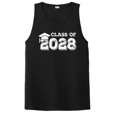 Class Of 2028 Senior Graduation 2028 PosiCharge Competitor Tank