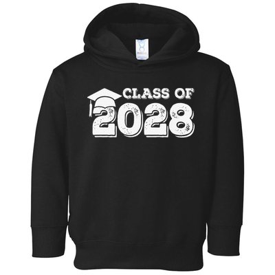 Class Of 2028 Senior Graduation 2028 Toddler Hoodie