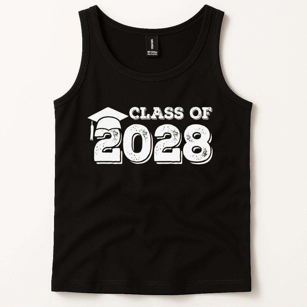 Class Of 2028 Senior Graduation 2028 Tank Top