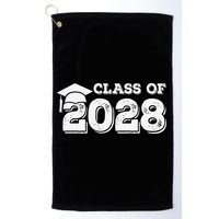 Class Of 2028 Senior Graduation 2028 Golf Towel