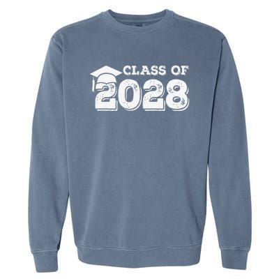 Class Of 2028 Senior Graduation 2028 Garment-Dyed Sweatshirt