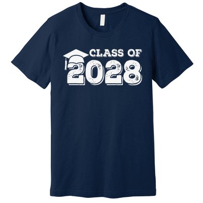 Class Of 2028 Senior Graduation 2028 Premium T-Shirt