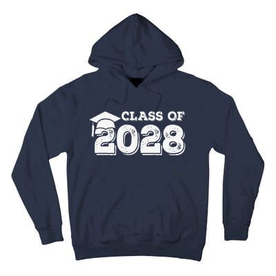 Class Of 2028 Senior Graduation 2028 Tall Hoodie