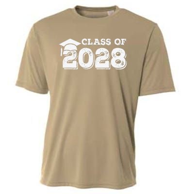 Class Of 2028 Senior Graduation 2028 Cooling Performance Crew T-Shirt