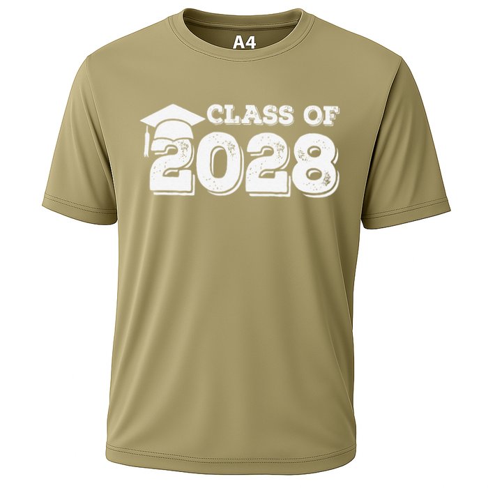 Class Of 2028 Senior Graduation 2028 Cooling Performance Crew T-Shirt