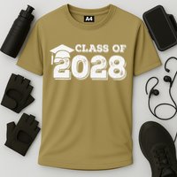 Class Of 2028 Senior Graduation 2028 Cooling Performance Crew T-Shirt