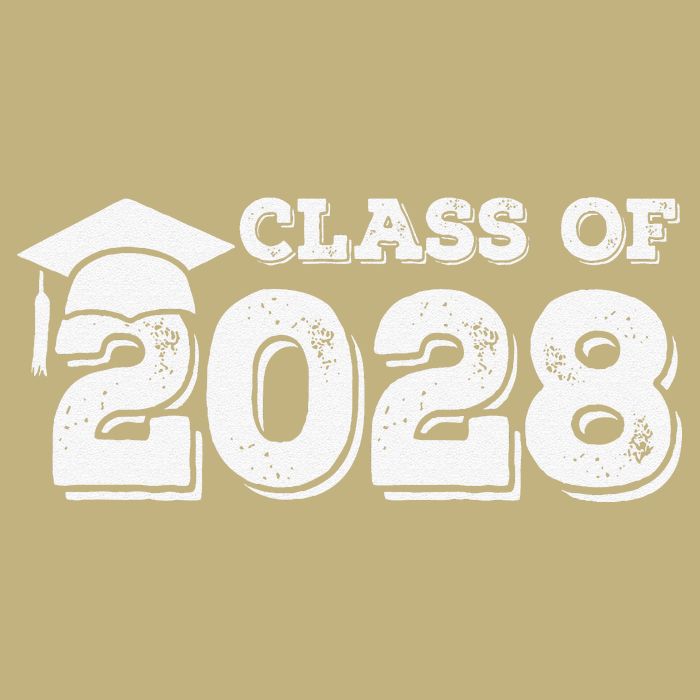 Class Of 2028 Senior Graduation 2028 Cooling Performance Crew T-Shirt