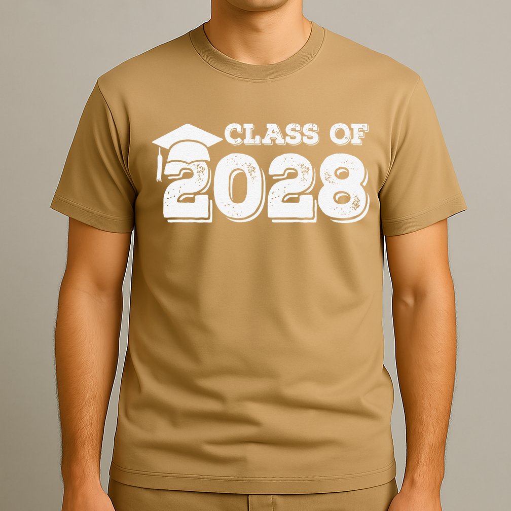 Class Of 2028 Senior Graduation 2028 T-Shirt