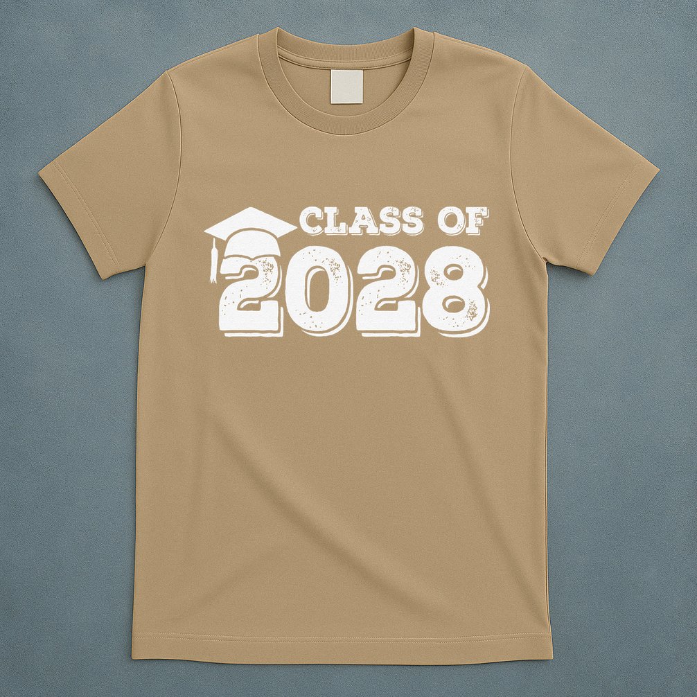 Class Of 2028 Senior Graduation 2028 T-Shirt